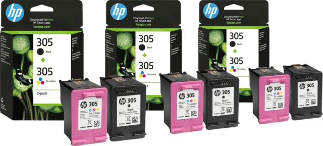 Hp 305 Cartridges Combo Pack (3 stuks)