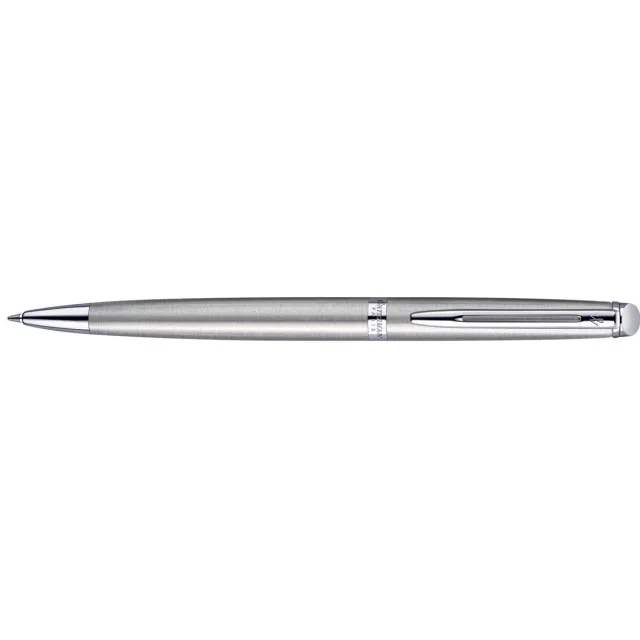 Waterman Collectie Hemisphère balpen, Steel CT blauw