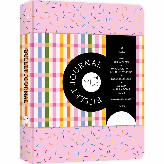 MUS Bullet Journal MUS Sprinkles dots 192 pagina's