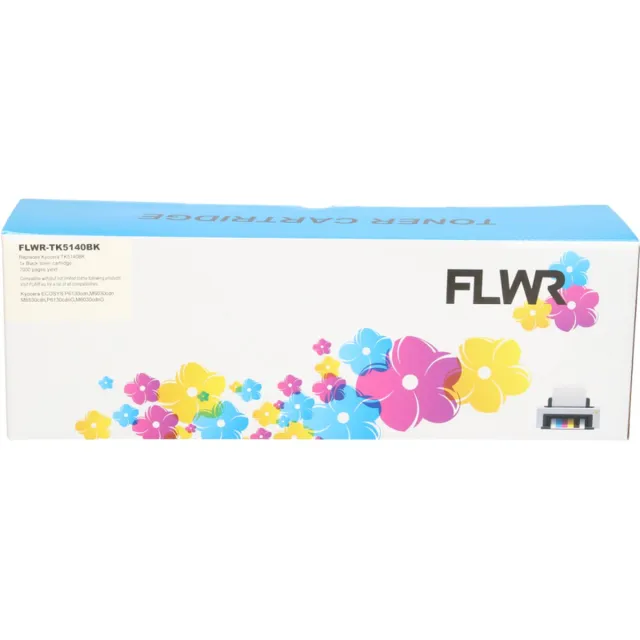 FLWR Toners / Kyocera Mita TK-5140 / zwart / Geschikt voor Kyocera Mita