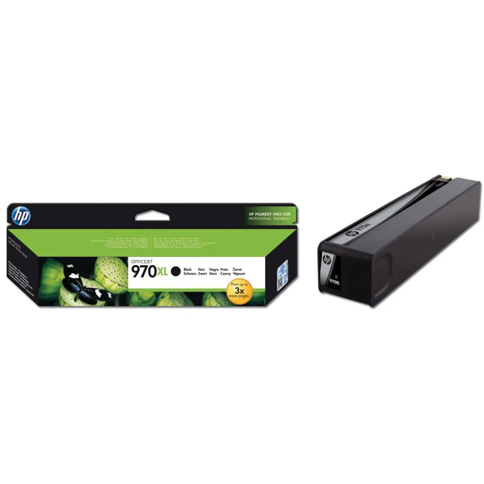 HP inktcartridge 970XL, 9.200 pagina's, OEM CN625AE, zwart