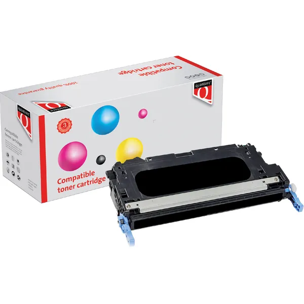 Quantore Tonercartridge Quantore alternatief tbv HP Q6470A 501A zwart