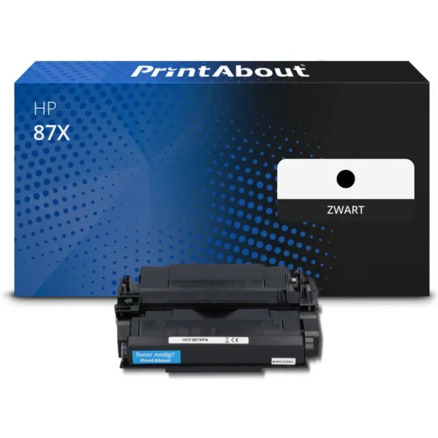 PrintAbout Alternatief voor de HP CF287X (nr 87X) / zwart