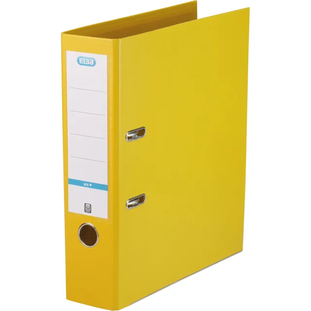 Elba ordner Smart Pro+, geel, rug van 8 cm