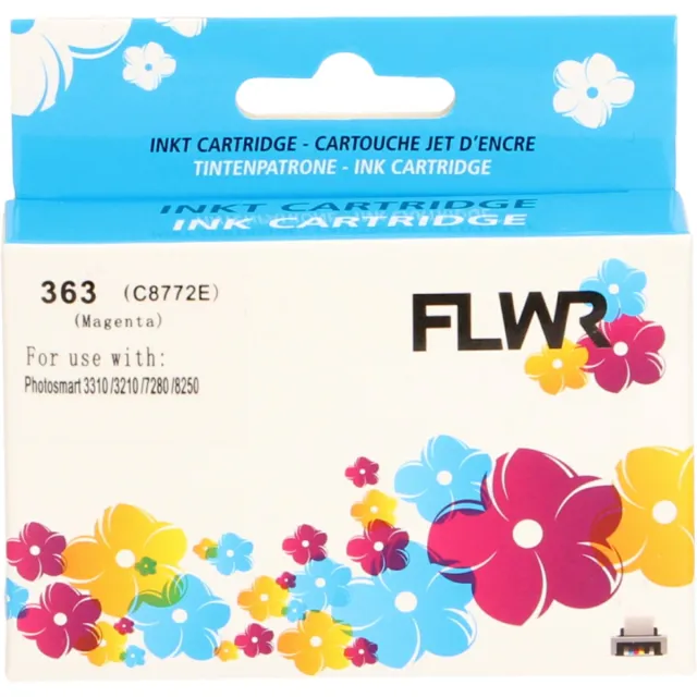FLWR HP 363 magenta (C8772EE) Zwart