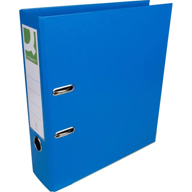 Q-CONNECT ordner, voor ft A4, volledig uit PP, rug van 8 cm, blauw