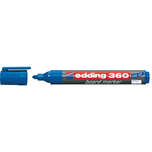 Edding Whiteboardmarker edding 360 rond 1.5-3mm blauw