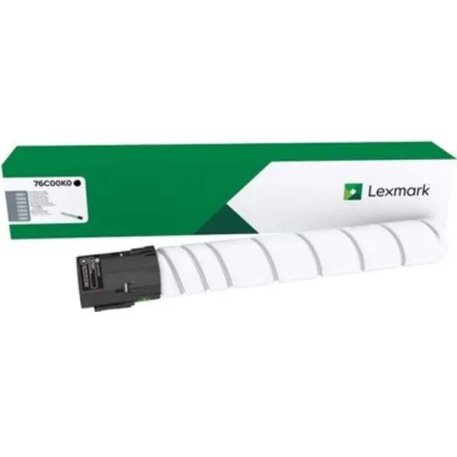 Lexmark 76C00K0 Toner Zwart Black