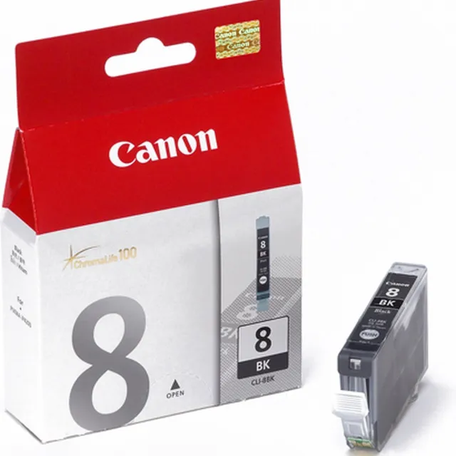 Canon CLI-8BK inktcartridge zwart standard capacity 1-pack blister zonder alarm