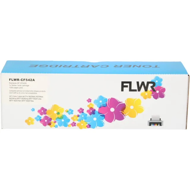 FLWR Toners / HP 203A / geel / Geschikt voor HP