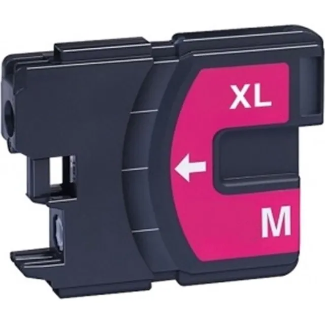 Inktkeuze LC-980 XL Magenta - Huismerk inktcartridge compatible met Brother DCP J125 \ DCP J140W \ DCP J315W \ DCP J515W \ MFC J220 \ MFC J265W \ MFC J410 \ MFC