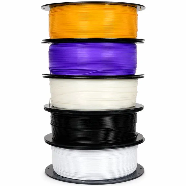 Koppelprint PLA+ filament - Voordeelbundel Halloween - Oranje, Paars, Geest wit, Zwart, Wit - 1,75mm - 5KG - Koppelprint