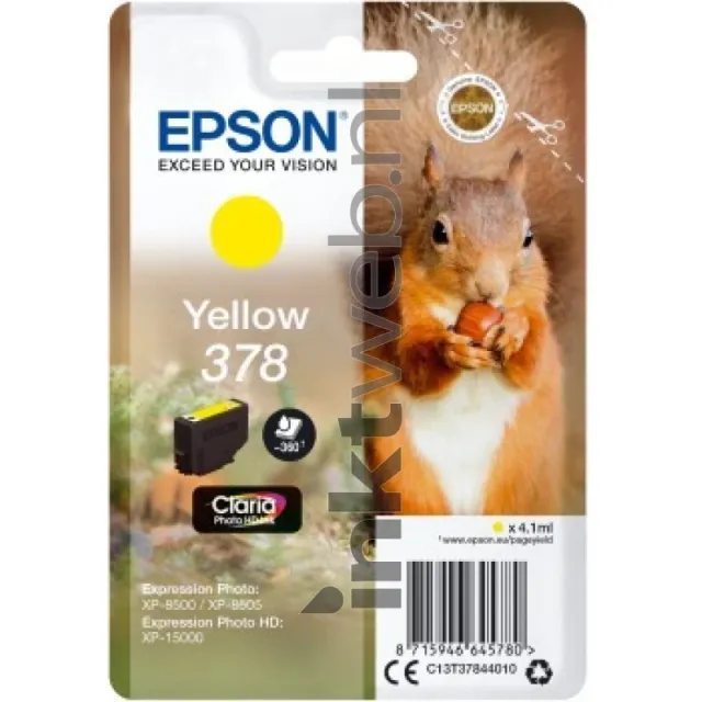 Epson 378 geel (Origineel)
