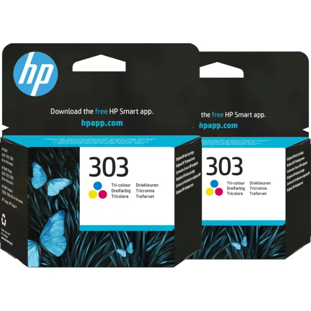 Hp 303 Cartridge Kleur (2 stuks)