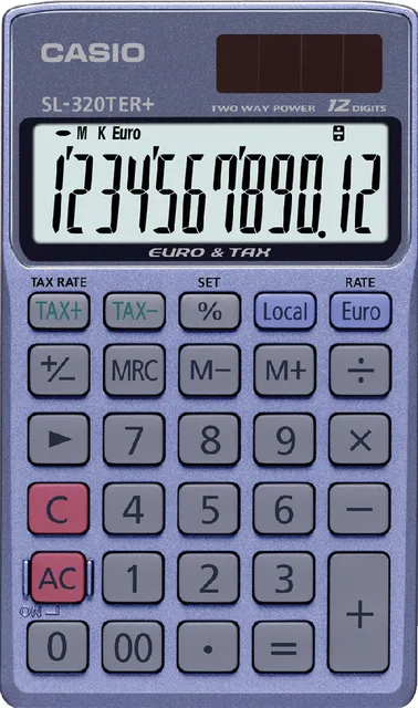 Casio Rekenmachine Casio SL-320TER+
