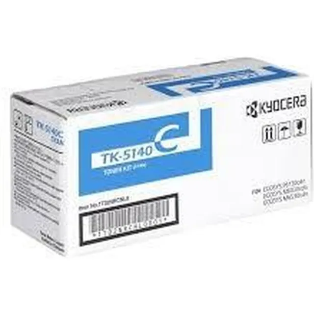 Kyocera TK-5140C - Tonercartridge - 1 stuk - Origineel - Cyaan