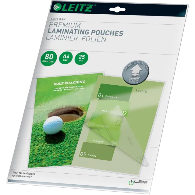 Leitz Ilam lamineerhoes ft A4, 160 micron (2 x 80 micron), pak van 25 stuks