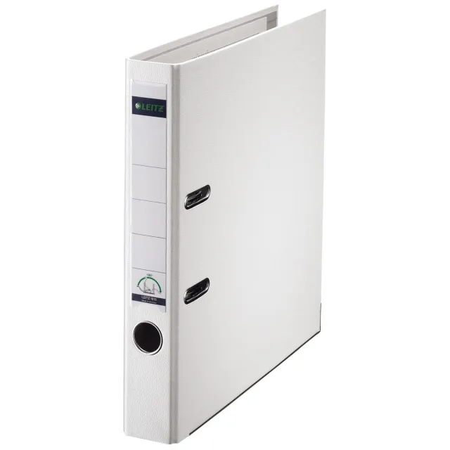 Leitz 180° ordner, A4, uit PP, rug van 5 cm, wit