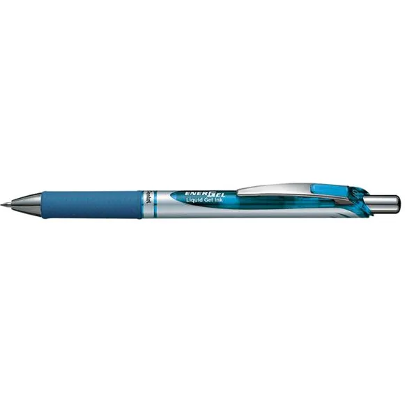 Pentel Gelschrijver Pentel BL77 Energel medium lichtblauw