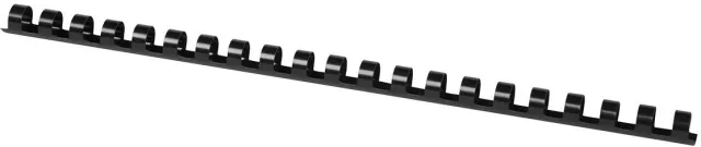 Office Products bindruggen, pak van 100 stuks, 12 mm, zwart
