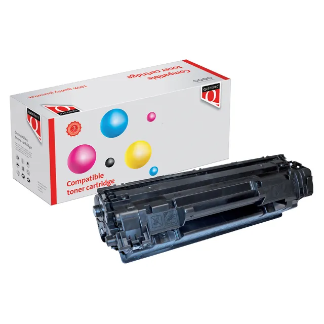 Quantore Tonercartridge Quantore alternatief tbv HP CE278A / CE278X 78A / 78X zwart HC