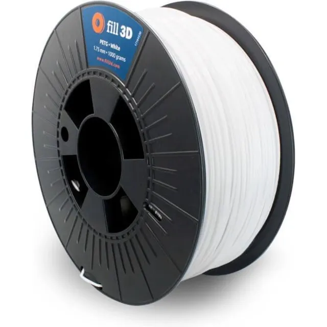 Fill 3D PETG White 1 kg Wit
