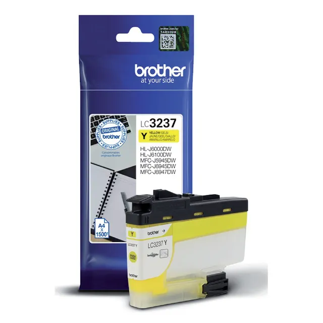 Brother Inktcartridge Brother LC-3237Y geel Yellow