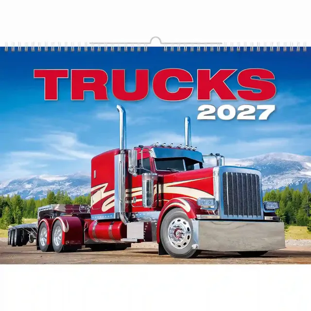 Helma 365 Kalender 2027 Helma 365 31.5x45cm de ultieme vrachtwagen