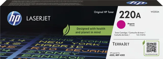 HP 220A - Tonercartridge - Origineel - Standaard Capaciteit - Magenta Magenta - HP 220A