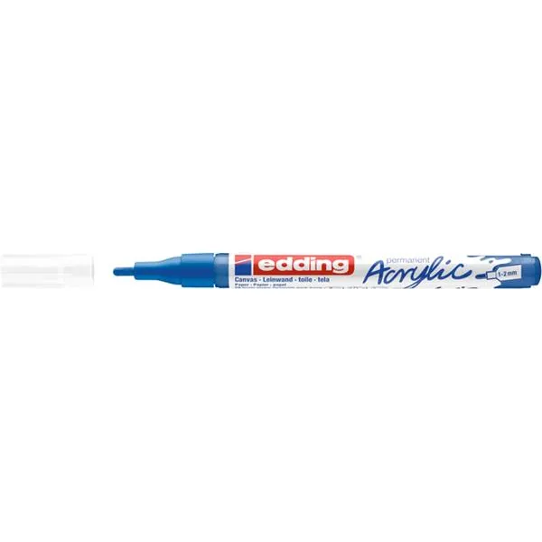 Edding Acrylmarker edding e-5300 fijn gentiaanblauw