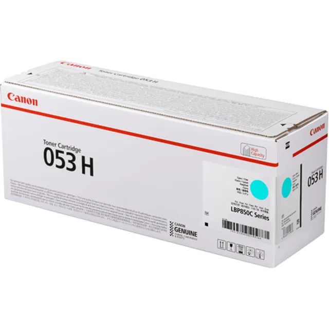 Canon 053 H tonercartridge 1 stuk(s) Origineel Cyaan