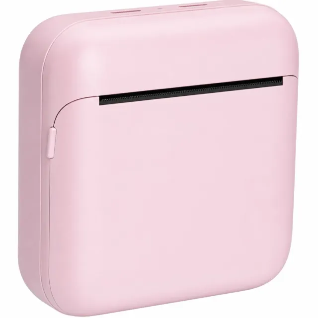 BSS Mini Printer - Fotoprinter - Fotoprinter Voor Smartphone - Labelprinters - 8.5 x 8.5 x 4,0 cm - Roze