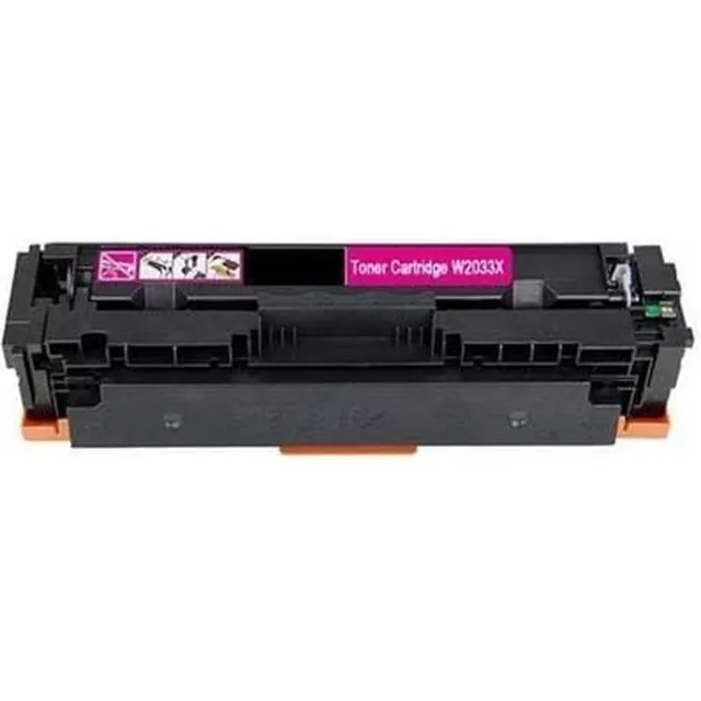 Inktkenners Toner Geschikt voor HP 415X (met chip) | 1x Magenta Geschikt voor HP Color Laserjet Pro MFP M454DN, M454DW, M454NW, M454FW, M479DN, M479DW, M479FDN, M479FDW en M479FNW