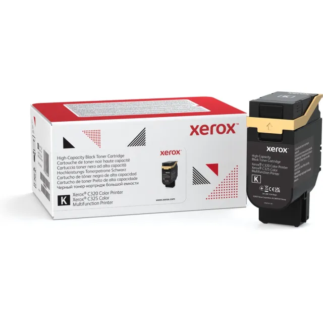 Xerox C320/C325 hoge capaciteit tonercassette, zwart (8.000 pagina's)