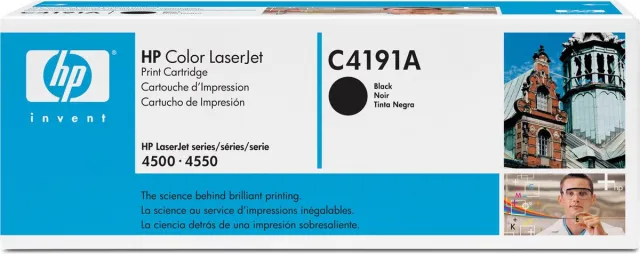 HP 91A Tonercartridge - Zwart