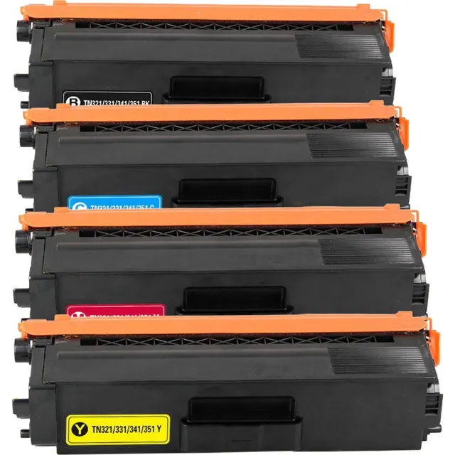 Ink Power Laser Toner Geschikt voor Brother Huismerk TN321 - Voordeelpack TN-321 Toners 4 kleuren. Geschikt voor HL-L8250CDN Brother HL-L8350CDW Brother HL-L8350CDWT Brother MFC-L8600CDW Brother MFC-L8850CDW Multipack XL