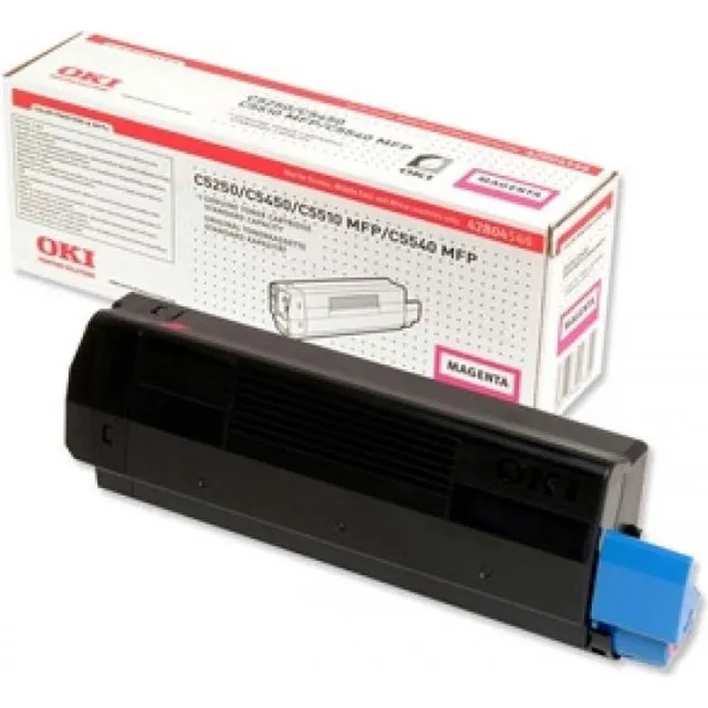 Oki Toner C5250 rood magenta