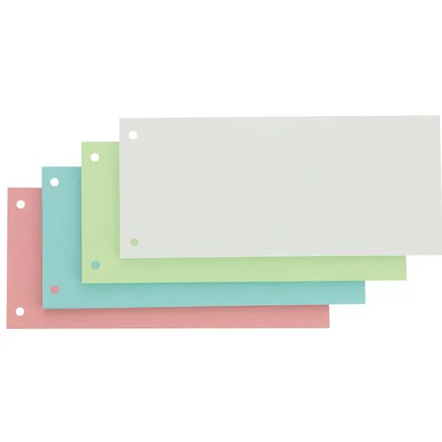 Oxford Scheidingsstrook Oxford smal 240x105mm 190gr assorti 100 stuks