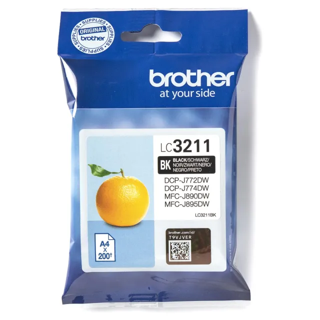 Brother LC-3211BK inktcartridge zwart