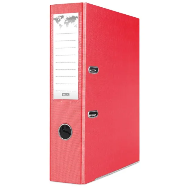 Office Products ordner voor A4, PP, rug van 7,5 cm, rood