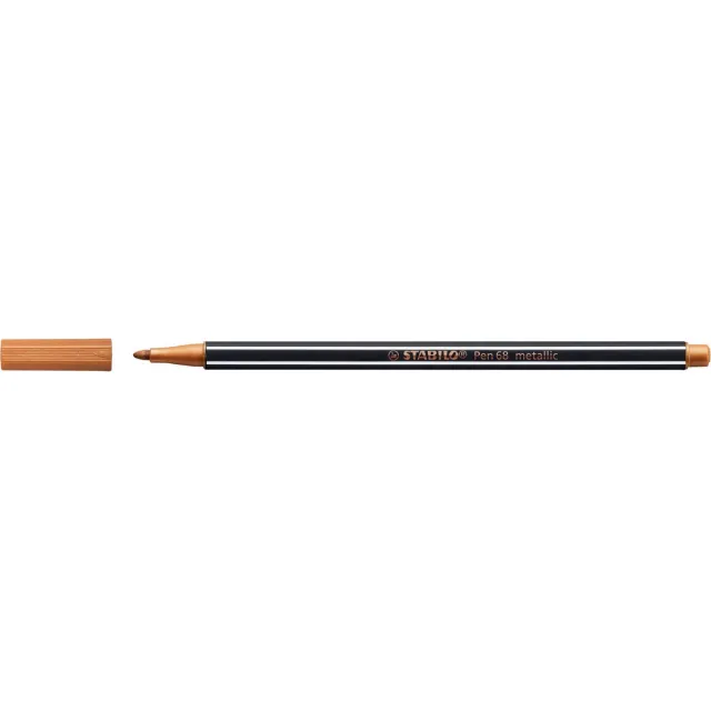 Stabilo Pen 68 metallic viltstift, koper
