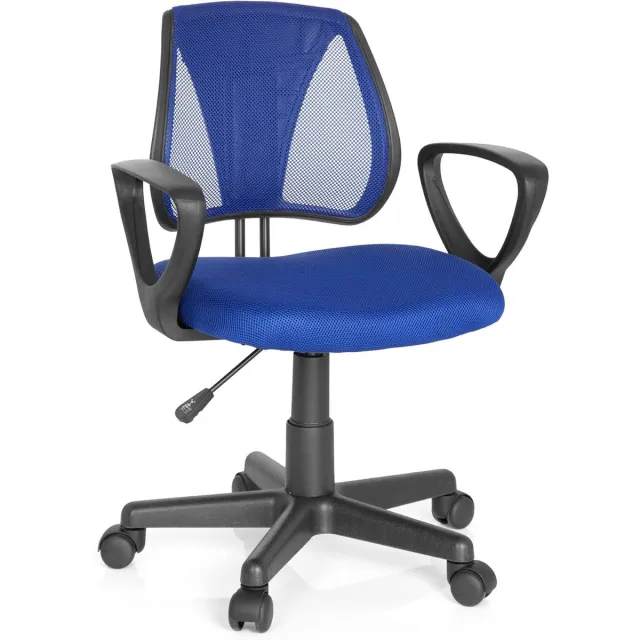 Ibenzoa Kinderwerktafel met Verstelbare Rug en Uitneembare Ondersteuning - Comfortabel en Functioneel blauw