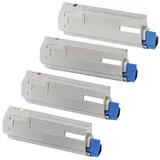 Oki Huismerk OKI (C310/C330/C350) 44469704-44469803 Toners Multipack (zwart + 3 kleuren)