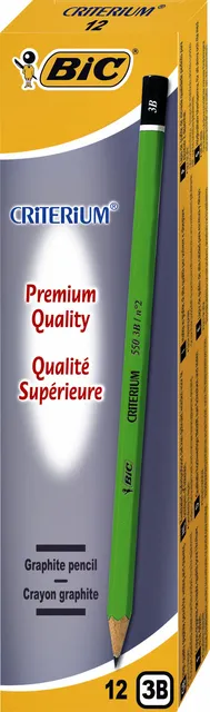 Bic Potlood Bic Criterium 550 zeshoekig 3B