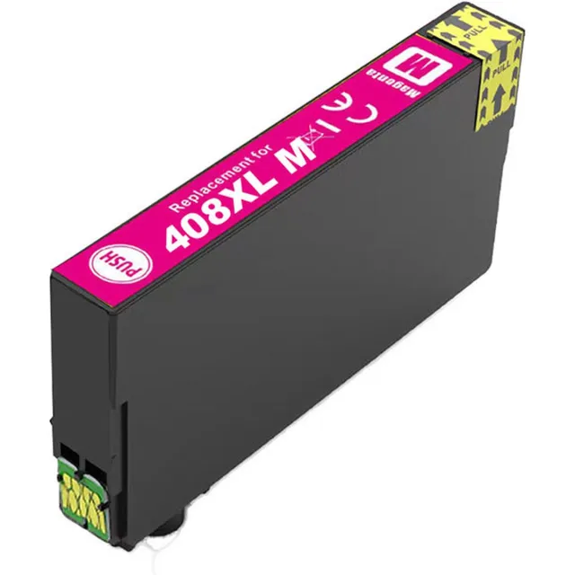 Inktkenners Inktcartridge Geschikt voor Epson 408XL| 1x Magenta Geschikt voor Epson Workforce Pro WF C4810 Series