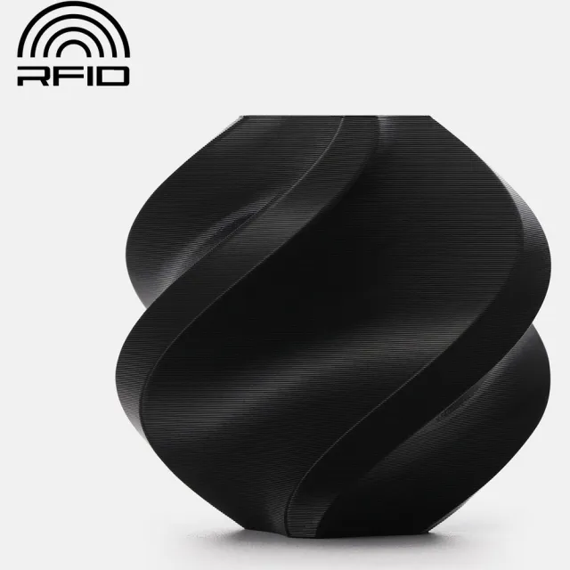 BAMBU LAB PETG Basic 3D Printer Filament - Refill - 1.75mm - 1kg - Black (Zwart)