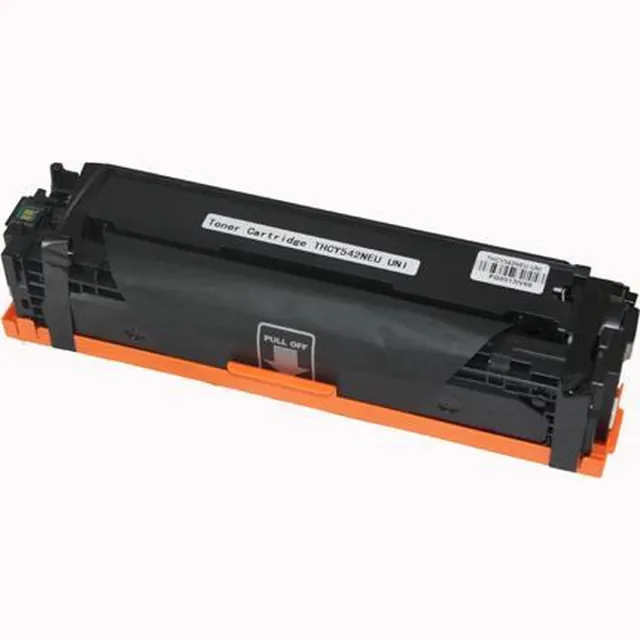 ABC huismerk toner geel geschikt voor HP Color Laserjet CM1312 CM1512 CM1512W CP1210 CP1213 CP1214 CP1214N CP1215 CP1216 CP1217 CP1510 CP1513N CP1514N CP1515N CP1516N CP1517N CP1519N 125A
