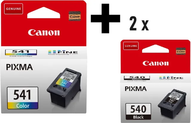 Canon CL 541/PG 540 - Inktcartridge - Multi en Zwart - Retourzakje Zwart / kleur