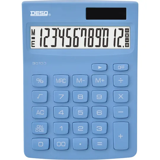 Desq Rekenmachine Desq Compact sky blue