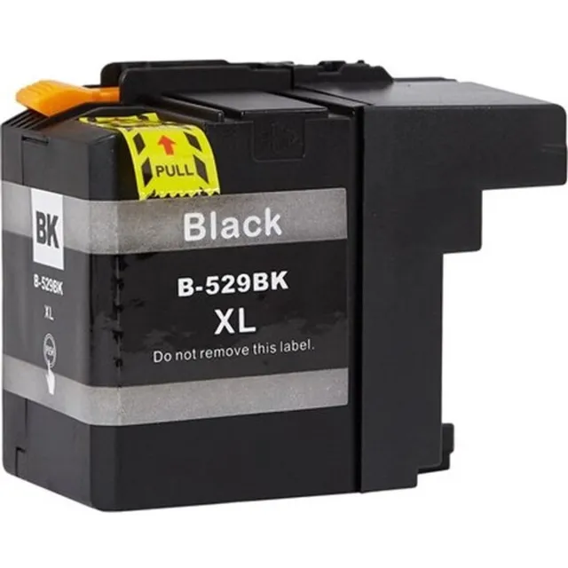 Inktkeuze LC-529 Zwart - Huismerk inktcartridge compatible met Brother DCP-J100 / MFC-J200 / DCP-J105 / MFC-J200 / DCP-J100 / DCP-J105
